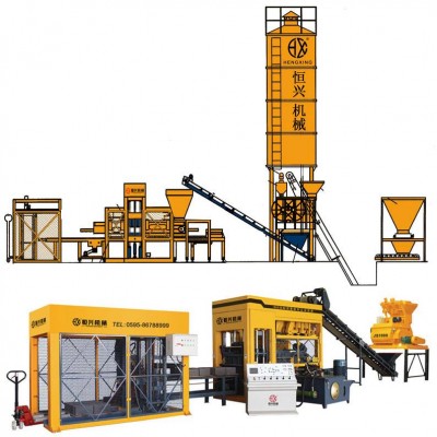 Automatic Hydraulic Brick Making Machine Sale Philippines Colombia Bamboo Pallets For Hollow Blocks