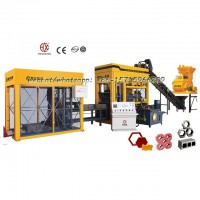 automatic hollow brick machine rare earth material forming machine concrete paver brick machine