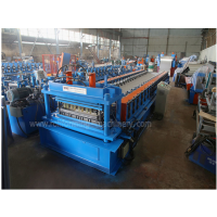 AUTO Change Shelf Deck Panel Roll Forming Machine