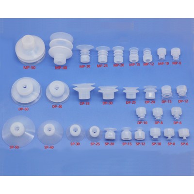 Industrial vacuum silicone suction cup manipulator accessories pneumatic components organ type fitting bracket nozzle